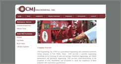 Desktop Screenshot of cmjengr.com